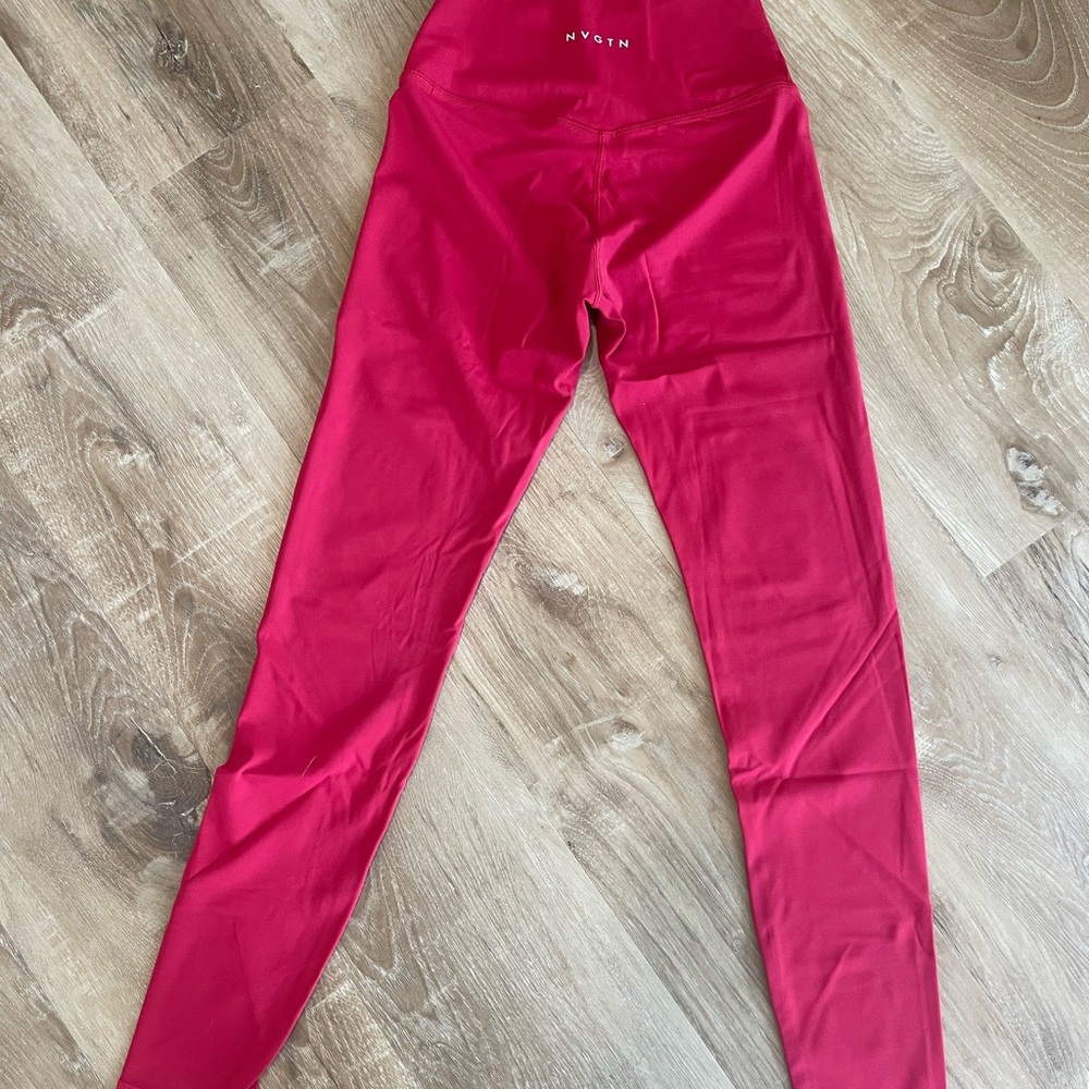 NVGTN Red Performance Leggings